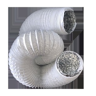 300mm加厚PVC铝箔复合管伸缩软管新风机排风管中央空调通风管寸