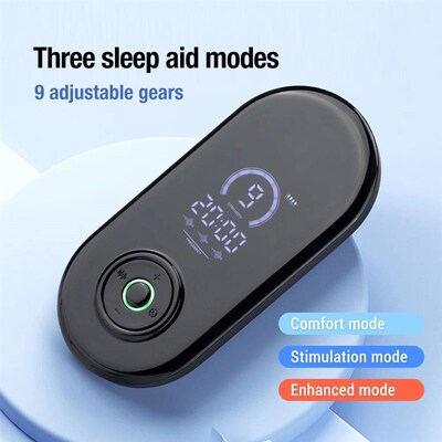 CES Therapy Sleep Aid Device Relieve Insomnia Fast Sleep Red