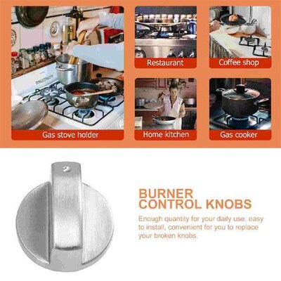 4 Pcs Gas Stove Knob Knobs Electric Range Cooktop