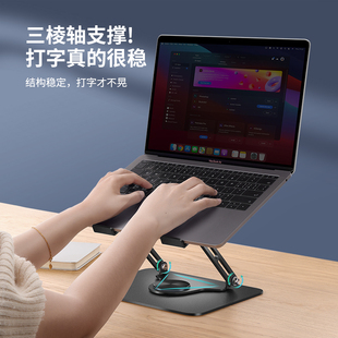 笔记本风压散热器底座压风式抽风式降温电脑支架托支撑架USB扩展
