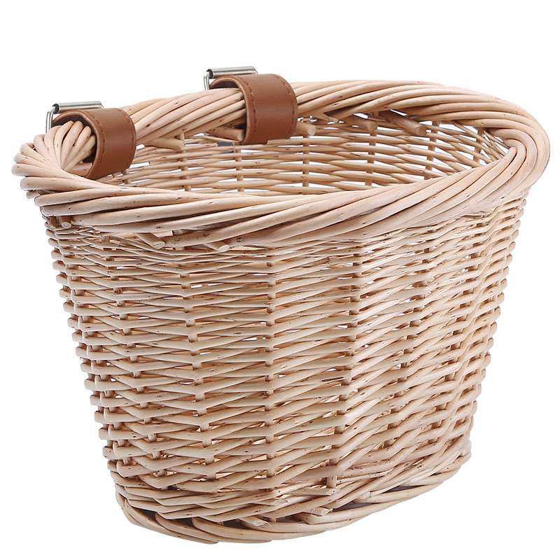 大唛藤编车篮 双层编织园艺柳编收纳筐自行车前置配件柳编车篮,3C数码配件,其它配件,淘宝优惠券,粉丝福利购,淘宝优惠卷