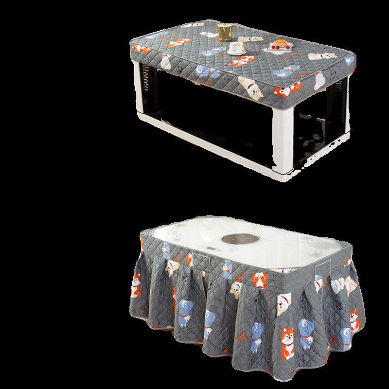 电炉罩烤火桌子罩长方形取暖桌新款加厚2023被布茶几冬天暖炉,居家布艺,烤火罩,淘宝优惠券,粉丝福利购,淘宝优惠卷