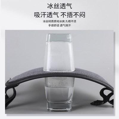 大众速腾迈腾朗逸帕萨特探歌汽车坐垫四季通用亚麻车垫防滑座椅垫