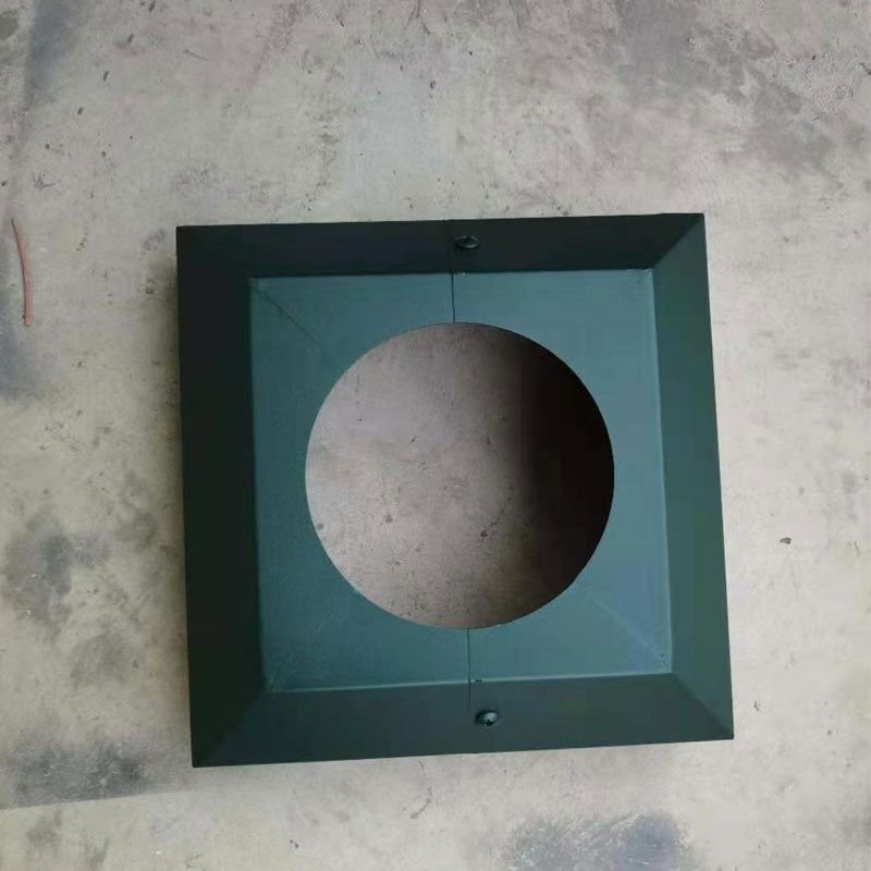 湖南底座立杆不锈钢底板罩子圆形底座盖板方形圆孔路灯法兰装饰件,电子/电工,监控器材配件,淘宝优惠券,粉丝福利购,淘宝优惠卷
