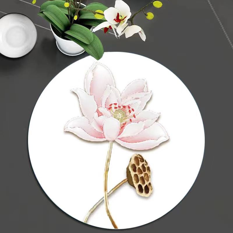 优选画餐垫中式杯垫皮革防水防油餐桌隔热垫碗盘垫防烫锅垫菜碟1,居家布艺,餐垫,淘宝优惠券,粉丝福利购,淘宝优惠卷