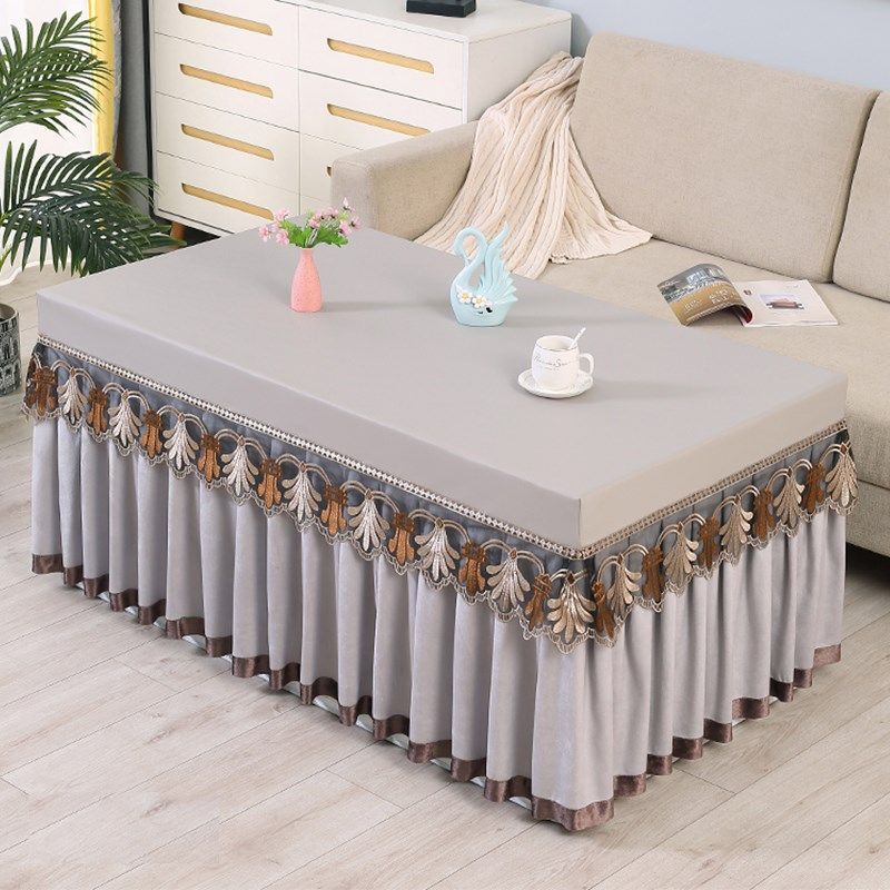 茶几罩高级感全包防水防油防烫免洗皮面PU长方形电炉烤火桌布防尘,居家布艺,烤火罩,淘宝优惠券,粉丝福利购,淘宝优惠卷