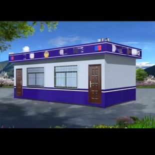 门卫保安室厂家异形执勤门岗治安岗亭警务室交通劝导房移动驿站