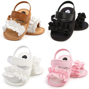 Summer First Newborn Girls Flats Sandals Toddler Baby Shoes