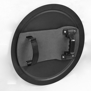 防爆防暴盾牌学校幼儿园安保执勤巡逻铝合金战术金属盾牌保安器材