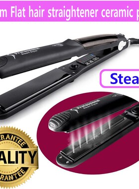 Steam Flat hair straightener ceramic plate 卷直发器陶瓷夹板