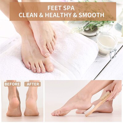 Foot File Callus Remover 4 in 1 Feet Pedicure Scrubber Exfol