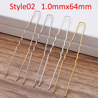 50pcs Hair s U shape Hair Pins Needles Setting Accessories f