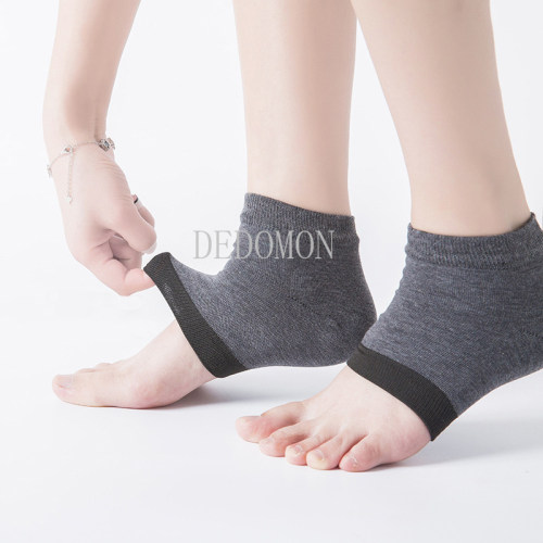 2PCS Gel Heel Socks Moisturing Spa Gel Socks Feet Care Crack