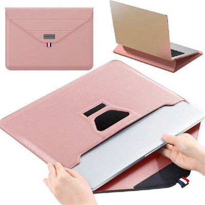 PU Leather Laptop Sleeve Case for MacBook Air M2 M3