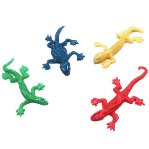 Soft TPR lzard gecko multcolor gecko Halloween funny small t