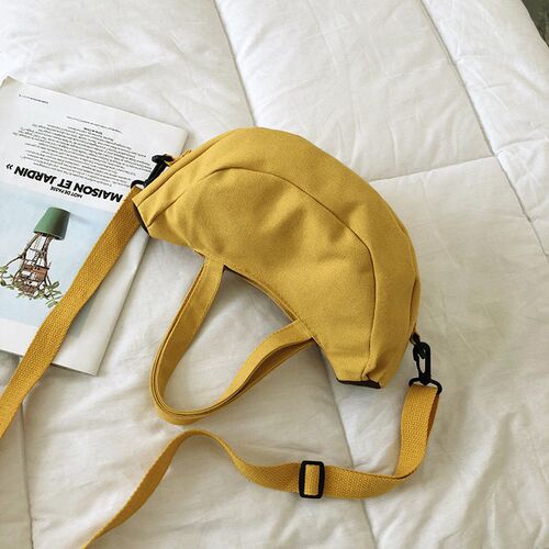Japanese Shoulder  Bags Banana  Cartoon Cute Kawaii Lady Mes