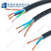 1.0平方 多芯护套线 胜牌橡胶线H05RR 户外灯饰 抗UV线