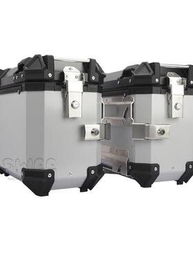 通用型18L/28L/35L摩托车铝合金边箱防水防撞后备箱旅行快拆三箱