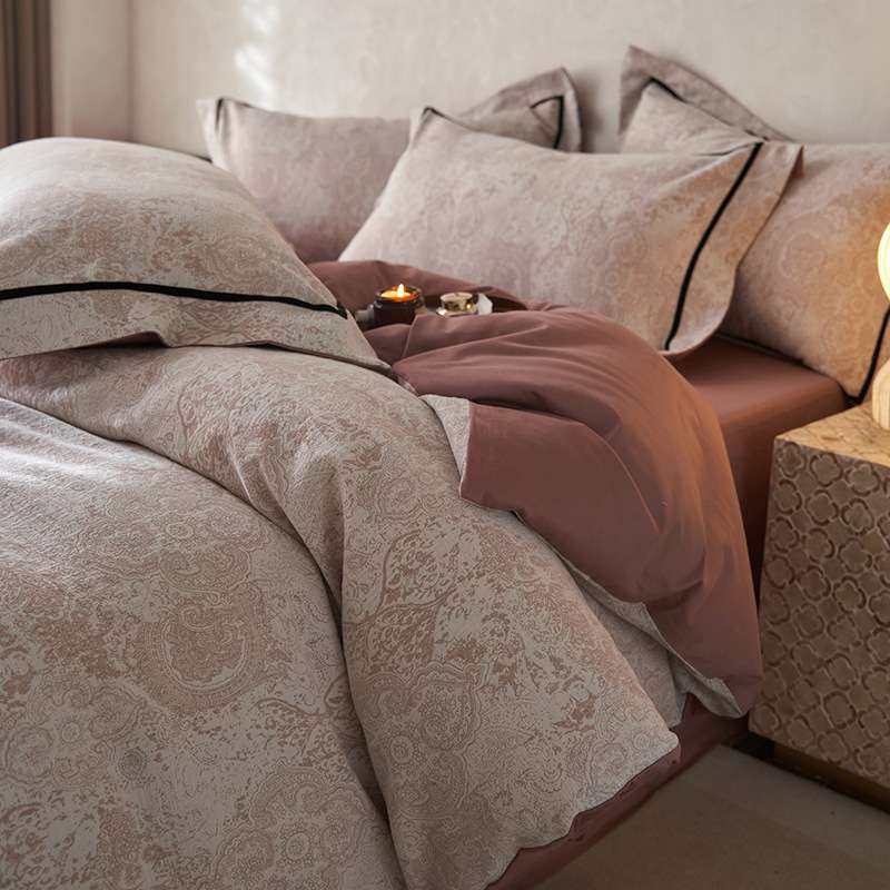高端60支全棉水洗三层纱色织大提花四件套纯棉四季通用床上四件套,3C数码配件,其它配件,淘宝优惠券,粉丝福利购,淘宝优惠卷