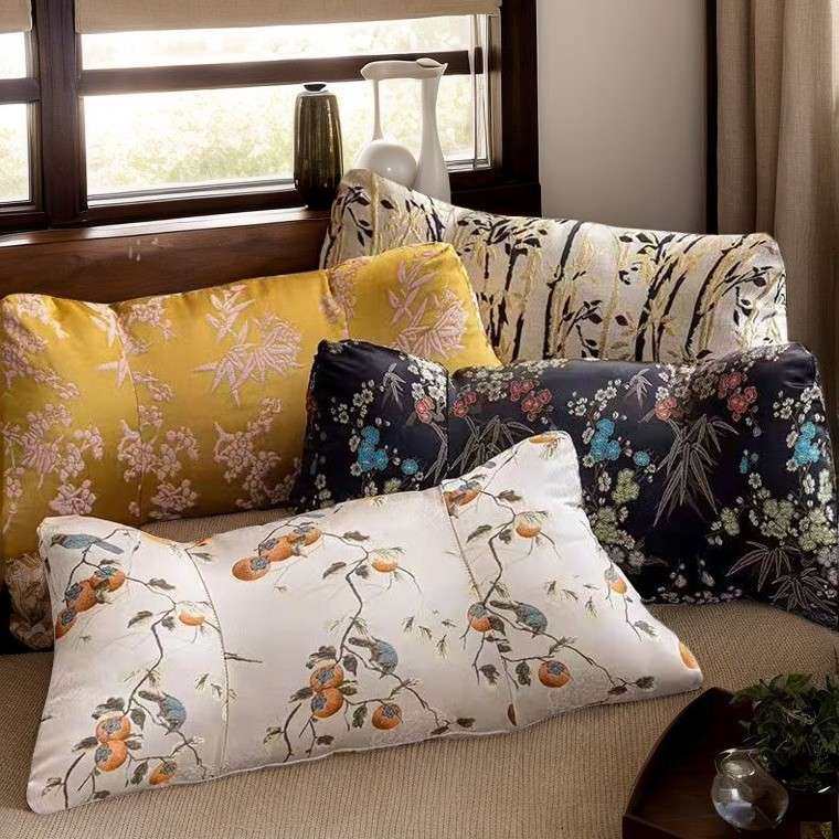 中式复古护腰靠背垫床头专用靠垫沙发腰枕腰托办公室座椅腰部靠枕,3C数码配件,其它配件,淘宝优惠券,粉丝福利购,淘宝优惠卷