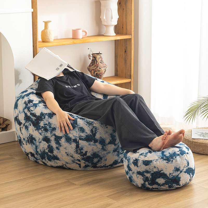 懒人沙发豆袋小户型卧室阳台榻榻米沙发坐地式提花布单人懒人豆袋,3C数码配件,其它配件,淘宝优惠券,粉丝福利购,淘宝优惠卷