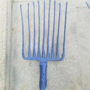 铁路钢轨道岔使用固定 交分道叉锁轨器 质量保证外形美观九齿钢叉