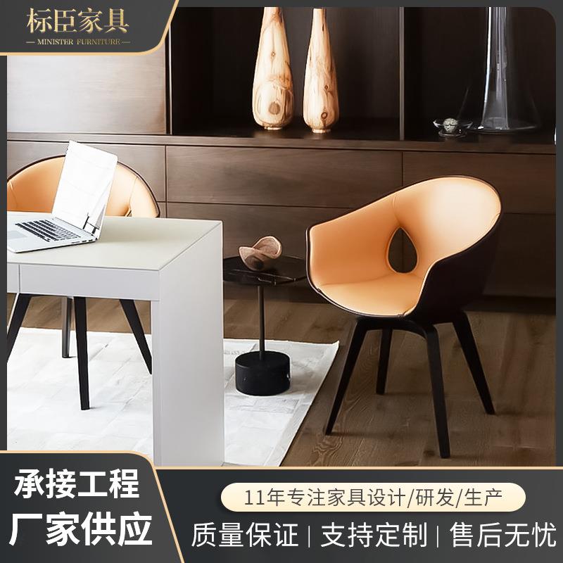 餐椅家用轻奢铁艺靠背椅现代简约餐桌椅酒店凳子厂家家具椅子