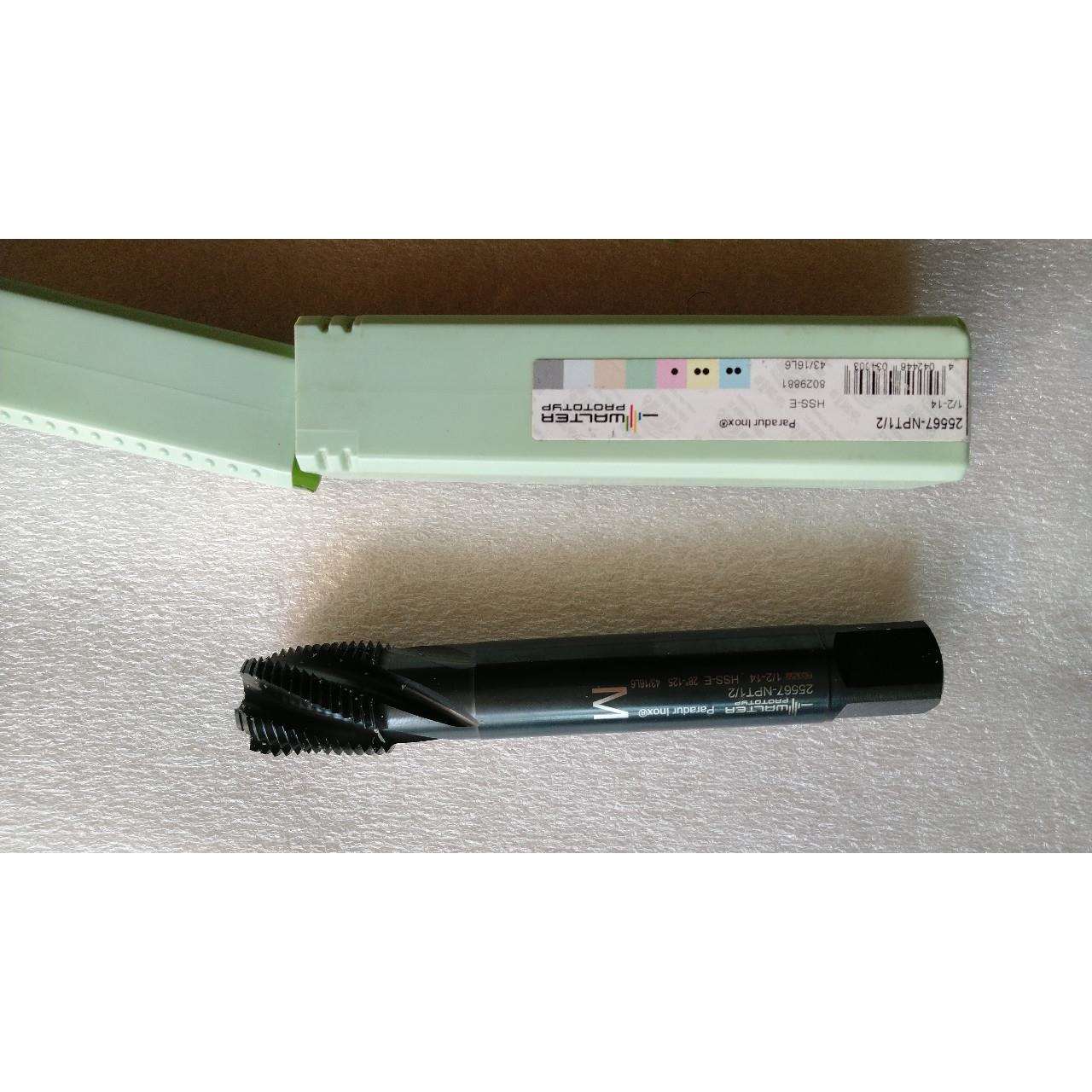 德国瓦尔特螺旋管螺纹丝锥25567NPT1/2