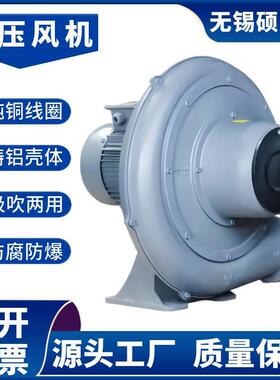 CX-150A 4Kkw工业燃烧气体输送 大风量助燃风机 4000w坚固耐用