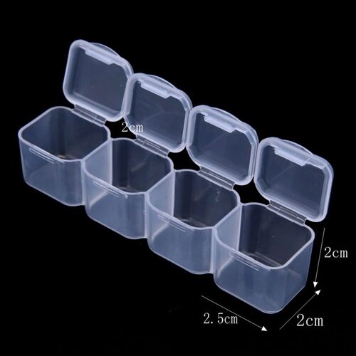 28 Grids Diamond Embroidery Storage Box Bins Medicine Diamon
