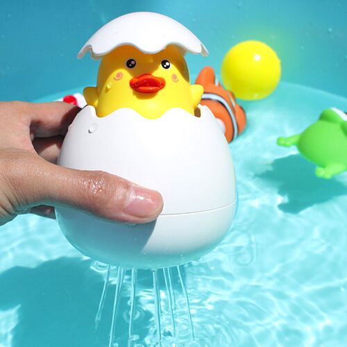 Baby Bathing Toy Kids Cute Dinosaur Duck Penguin Egg Water S