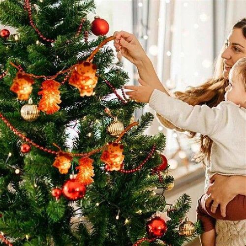 Red Lantern String Lights Fairy String Lights Outdoor LED