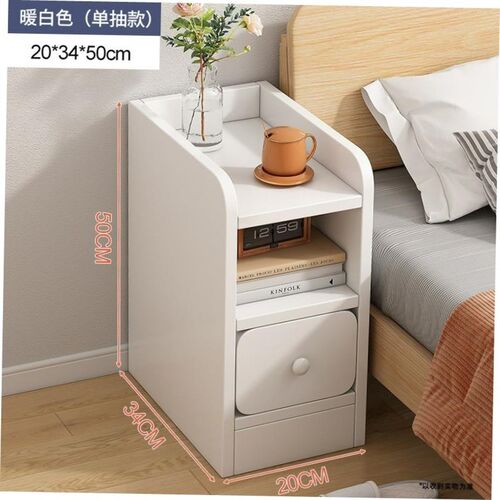 Nightstand small Bedside cabinet sofa side drawer table