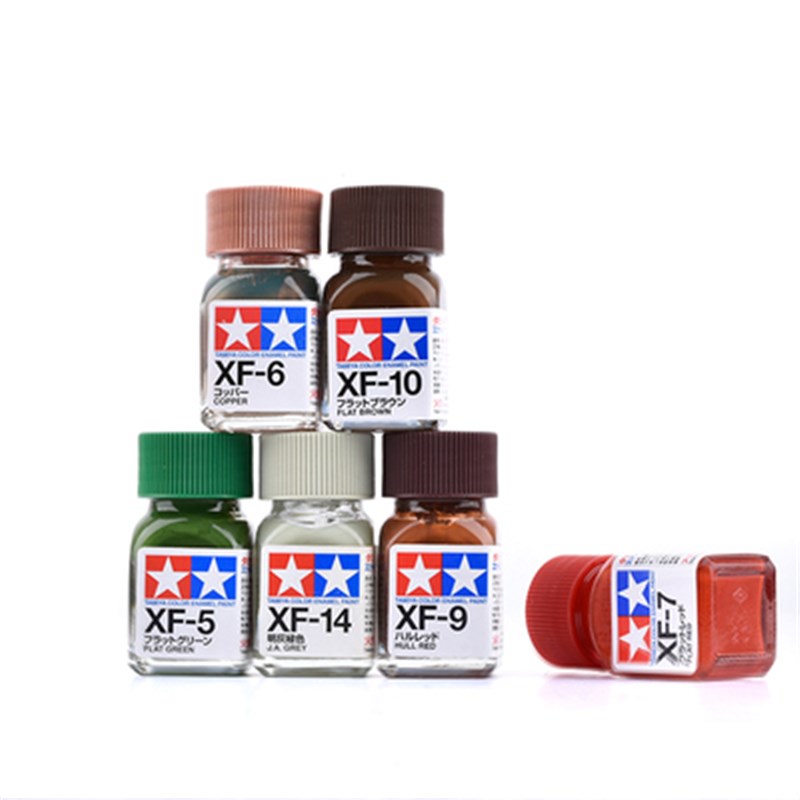 10ml Tamiya Water-Soluble Acrylic Paint  XF1-XF24 Flat/Matte图片