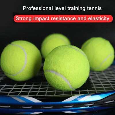 6/12pcs Tennis Balls with Mesh Carry Bag Practice Ball High