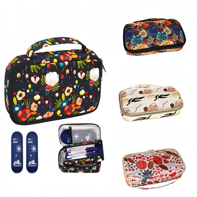 Large Portable Inulin Cooler Travel Bag - Lightweight, Durab