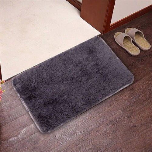 New Soft Faux Fur Rug Door Mat for Bedroom 1pc 60x120cm