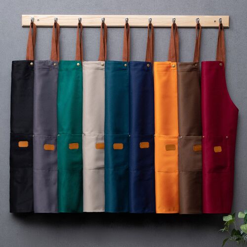 New Fashion Kitchen Aprons for Woman Men Chef Work Apron