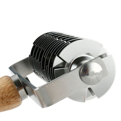 Pizza Roller Cutter Cookie Pastry Knife Embossing Dough