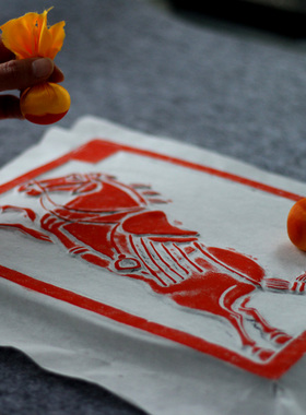 唐代昭陵六骏陶砖摆件古建砖雕壁画收藏艺术品古风老货老物件拓片