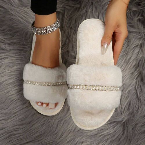 Winter 2023 New Womens Slippers Anti Slip Casual Indoor