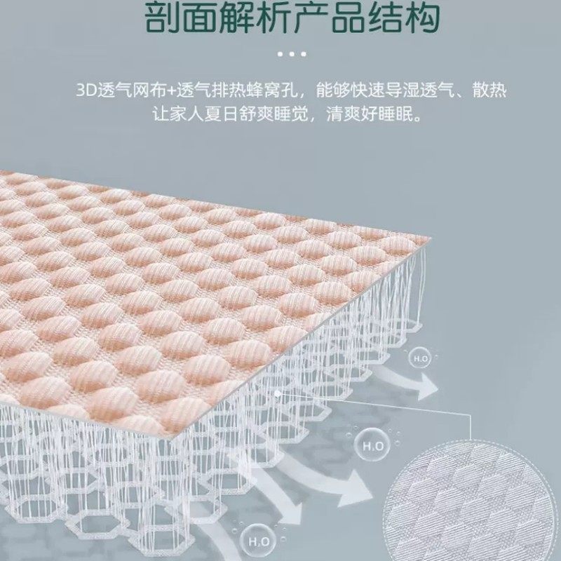 夏天冰丝豆豆凉席床裙三件花边粉色乳胶席可机洗夏季防滑软席子,床上用品,乳胶席,淘宝优惠券,粉丝福利购,淘宝优惠卷