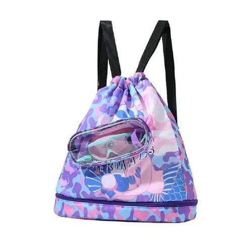 Waterproof Childrens Swimming Bag Shoe Compartment Beam