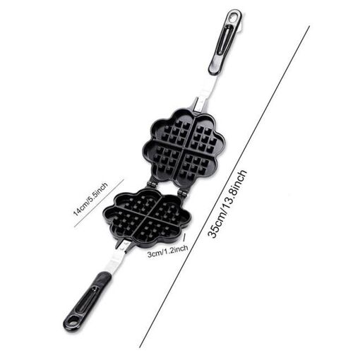 Non-Stick Waffle Mold DIY Cake Baking Pan Cake Toast Mold Tr