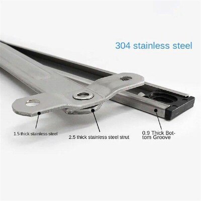 New Stainless Steel Window Support Gusset Fixed Windproof