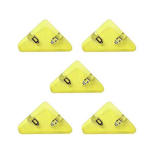 5pcs Desk Triangle Student Examination Storage Paper Corner
