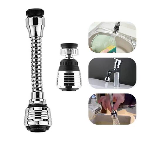 360 Degree Faucet Anti Splash Head Kitchen Water Saver Unive