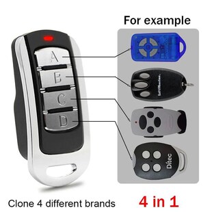 Garage Door Remote Control Duplicator 287MHz-868MHz Multi-Fr