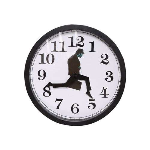 British Comedy Inspired Ministry Of Silly Walk Wall Clock Co