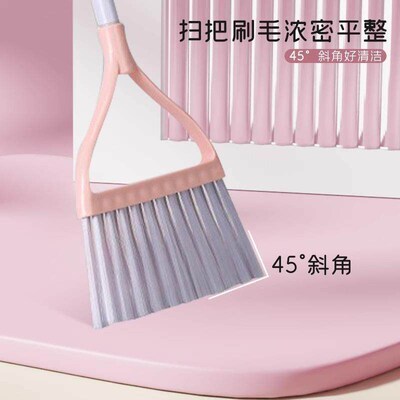 Childrens Broom and Dustpan Set, Baby Toy Broom Two-Piece S